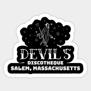 Salem Disco Sticker